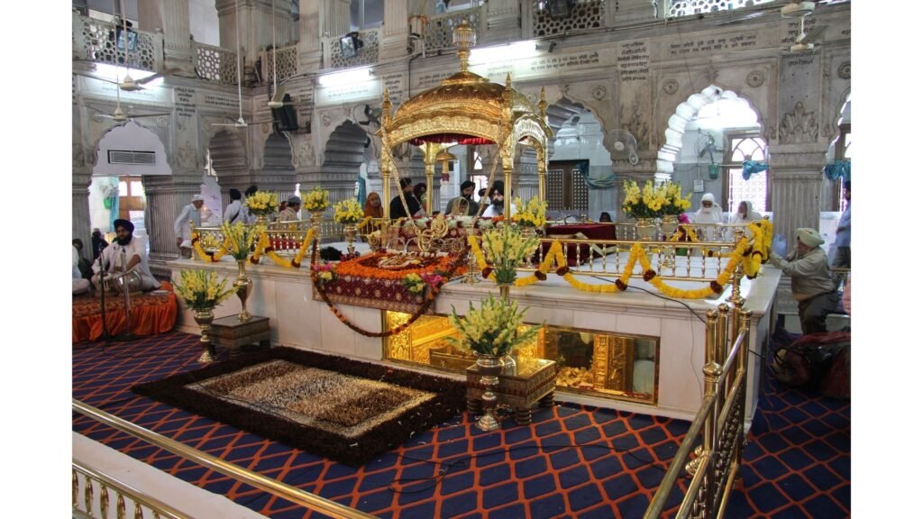 Inside Gurudwara Sis Ganj Sahib, Delhi