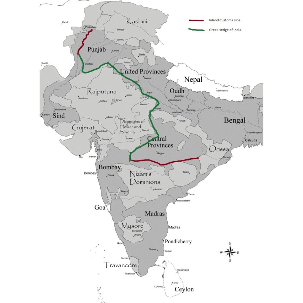 Inland Customs Line 