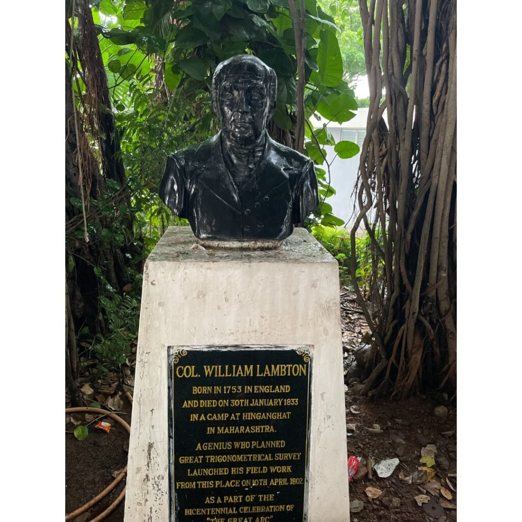 William Lambton, St. Thomas Mount, Chennai